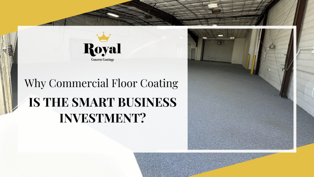 commercial epoxy floor coatings from Royal Concrete Coatings