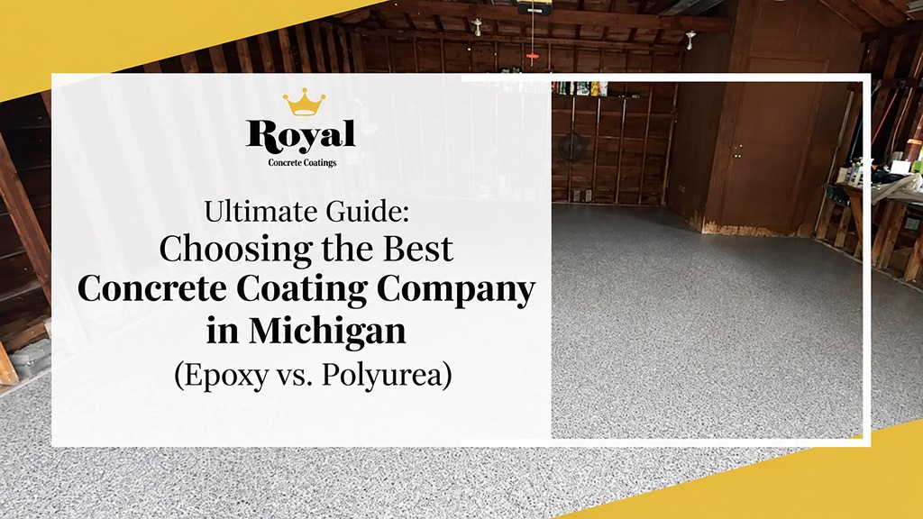 Best Concrete Coating Company in Michigan