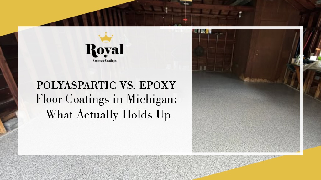 Polyaspartic vs. Epoxy Floor Coatings in Michigan What Actually Holds Up