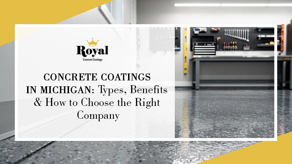 Concrete Coatings in Michigan